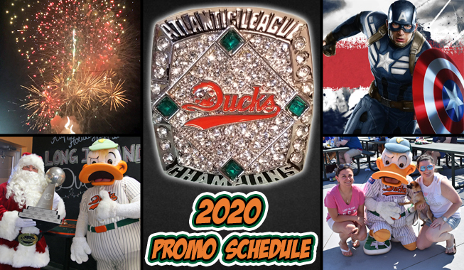 Long Island Ducks Baseball - Affordable Family Fun on Long Island: Promotional Schedule